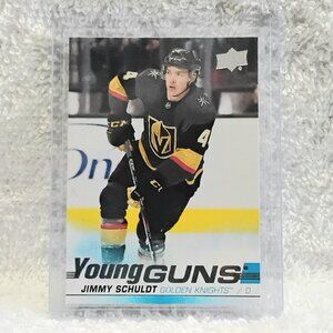 5/$20 Mint 2019/20 UD Jimmy Schuldt Young Guns NHL Card 206!!